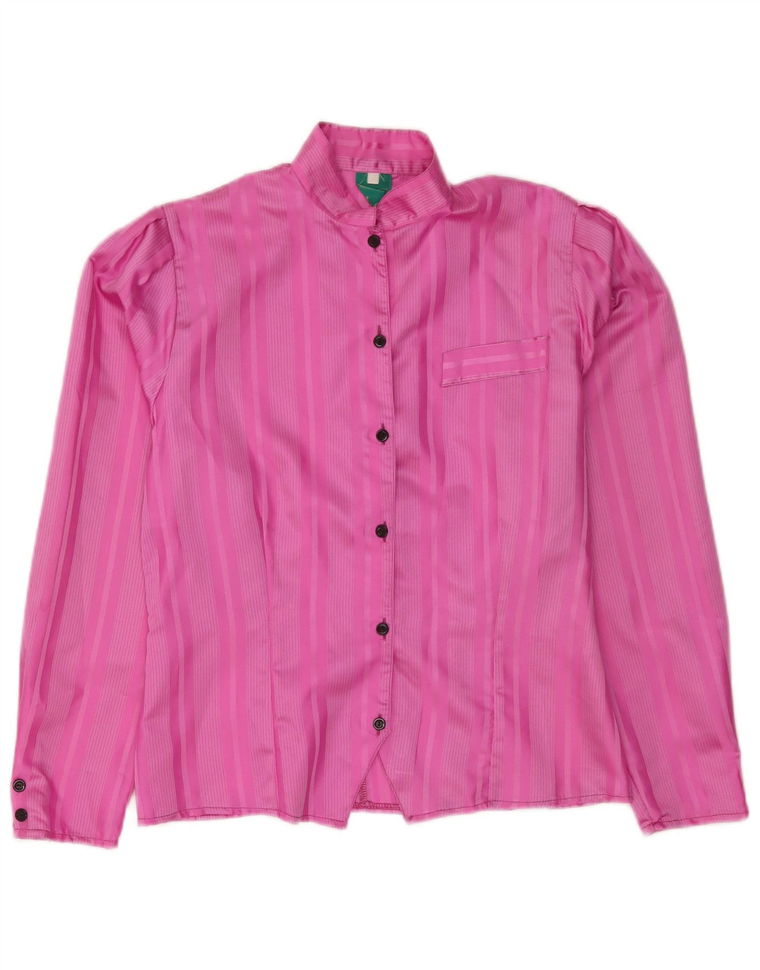 Canda Damen-Hemd UK 12 Mittelrosa gestreift aus Polyester