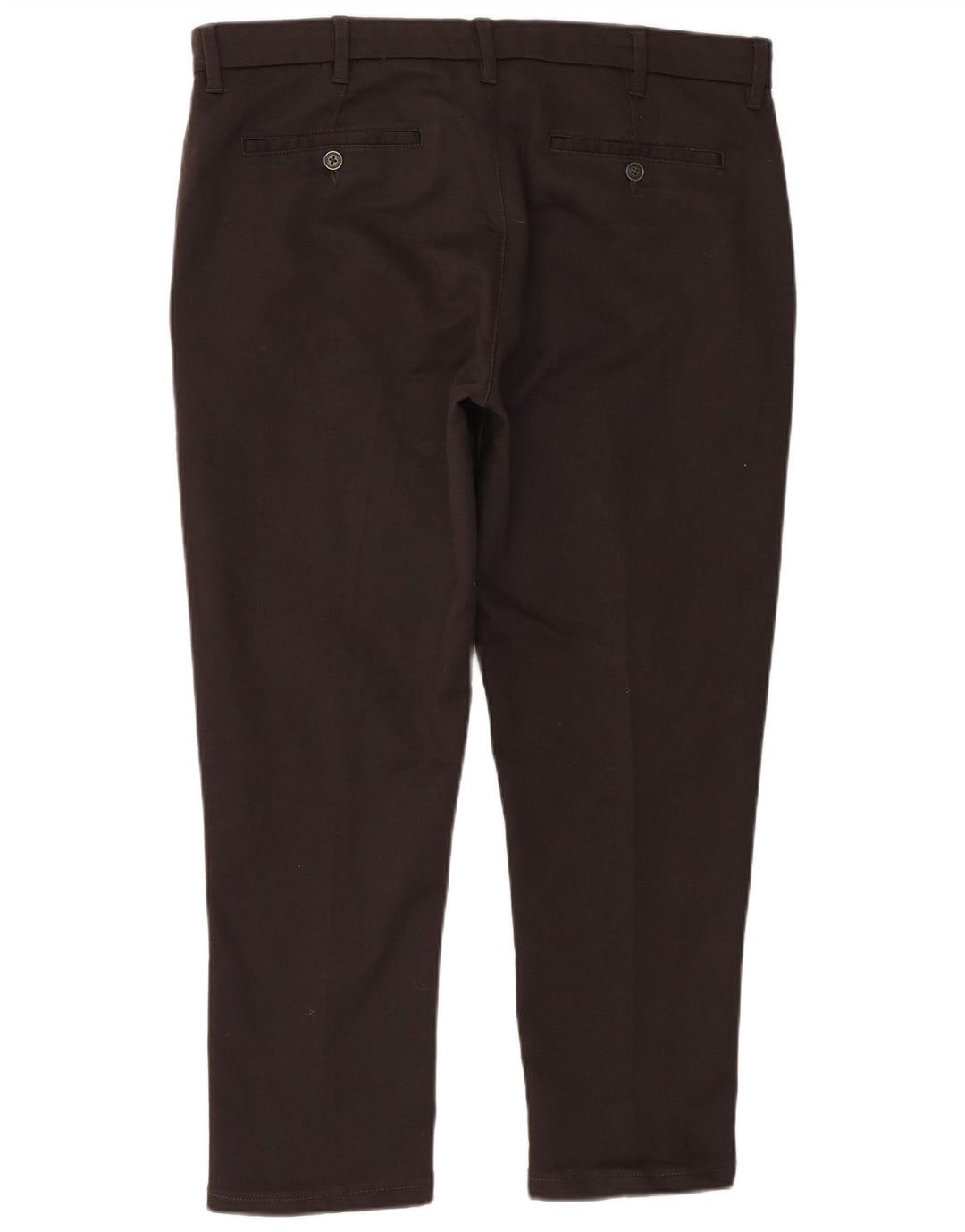 Marks & Spencer Slim Chino-Hose für Herren, W38, L29, graue Baumwolle