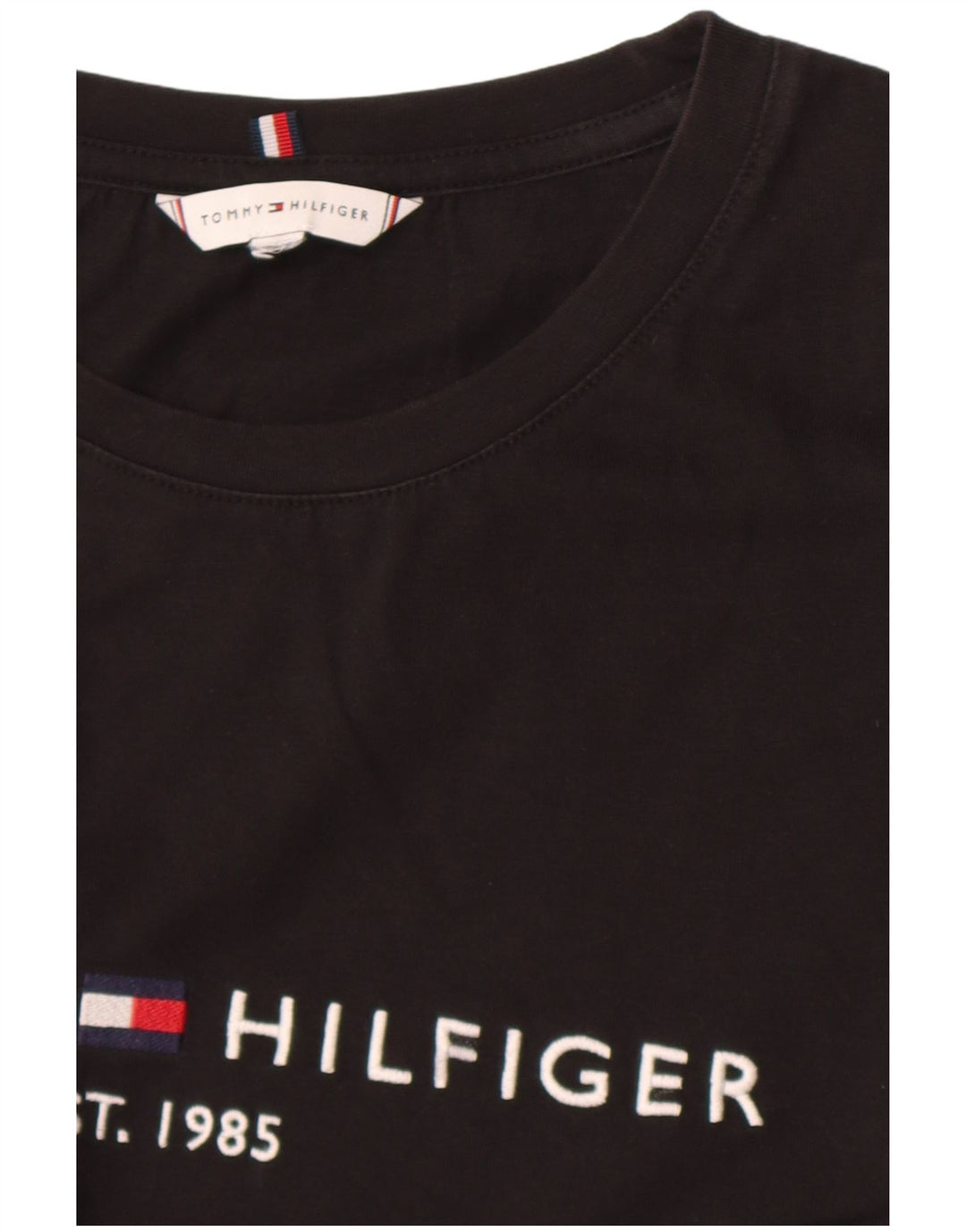 Tommy Hilfiger Herren Grafik T-Shirt Top XL Schwarz