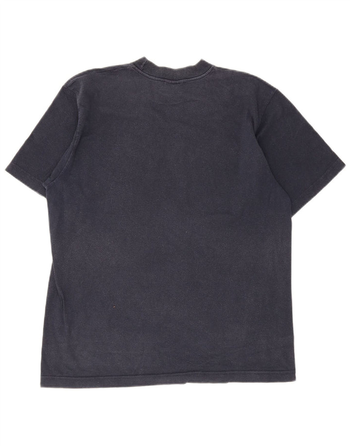 Champion Herren-T-Shirt mit Grafik, mittelgroß, Marineblau