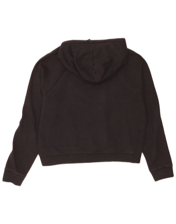 Vans Damen Graphic Hoodie Pullover UK 14 Medium Schwarz