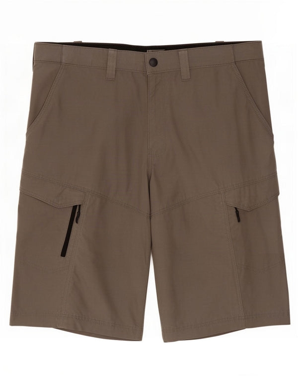 Marks & Spencer Herren-Cargoshorts, Größe L, W36, graue Baumwolle