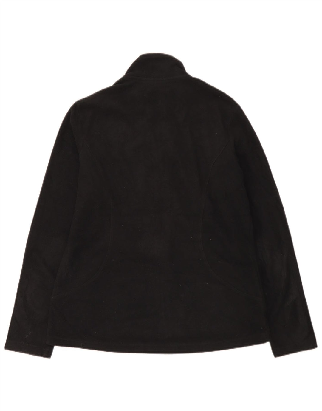 Marks & Spencer Damen Fleecejacke UK 12 Medium Schwarz Polyester