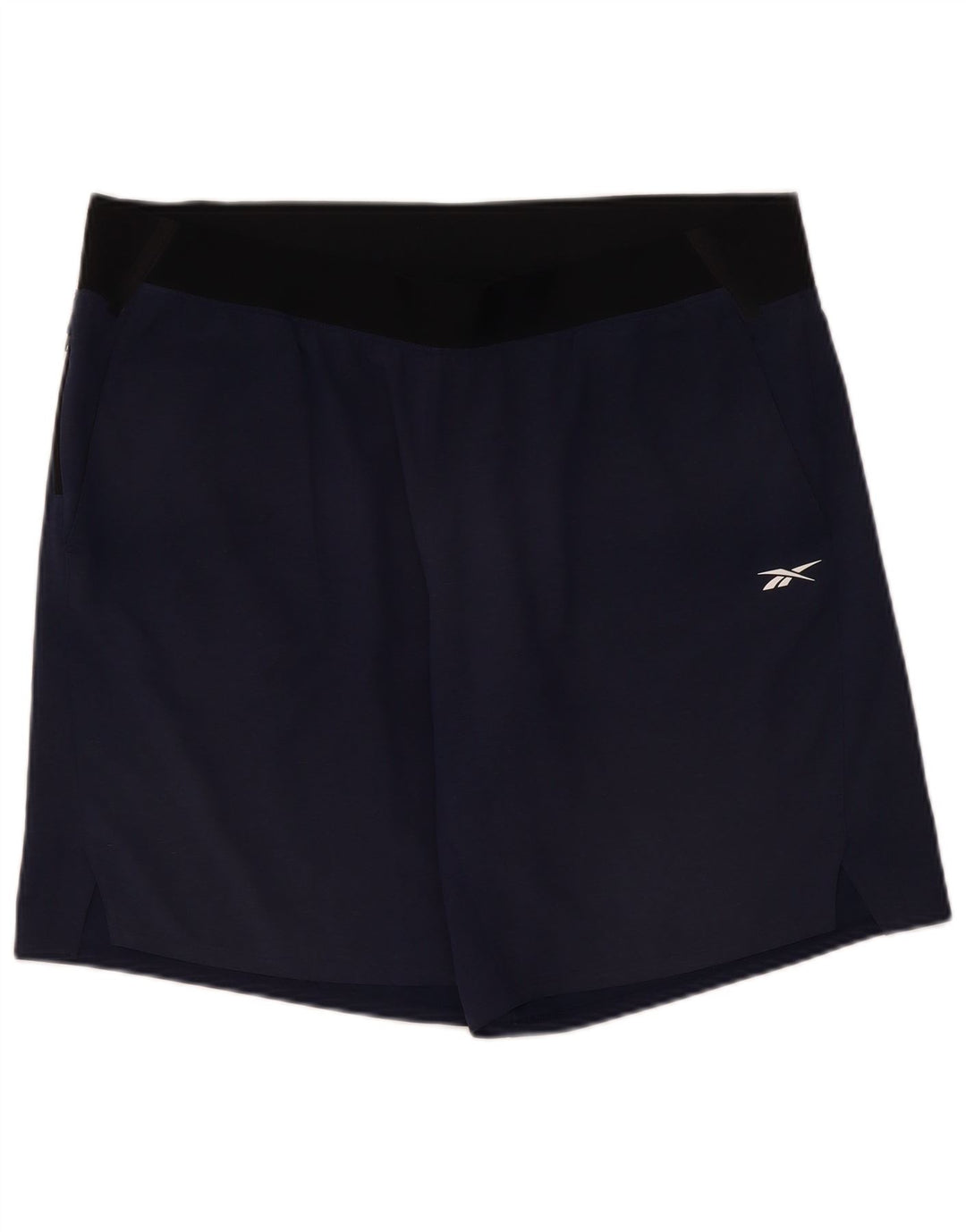 Reebok Herren Sportshorts XL Marineblau Colourblock Polyester