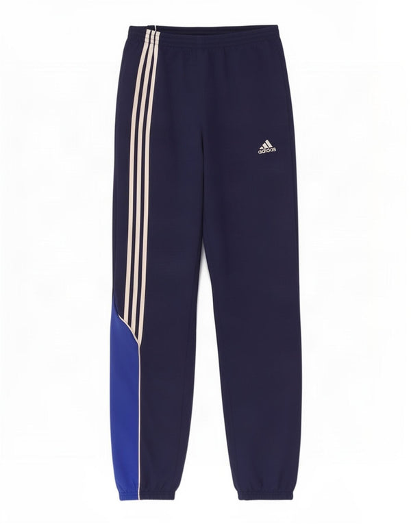 Adidas Jungen-Trainingshose, Jogginghose, 15–16 Jahre, XL, Marineblau, Farbblock