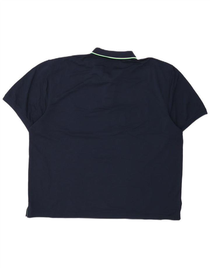 Izod Herren Poloshirt 2XL Marineblau