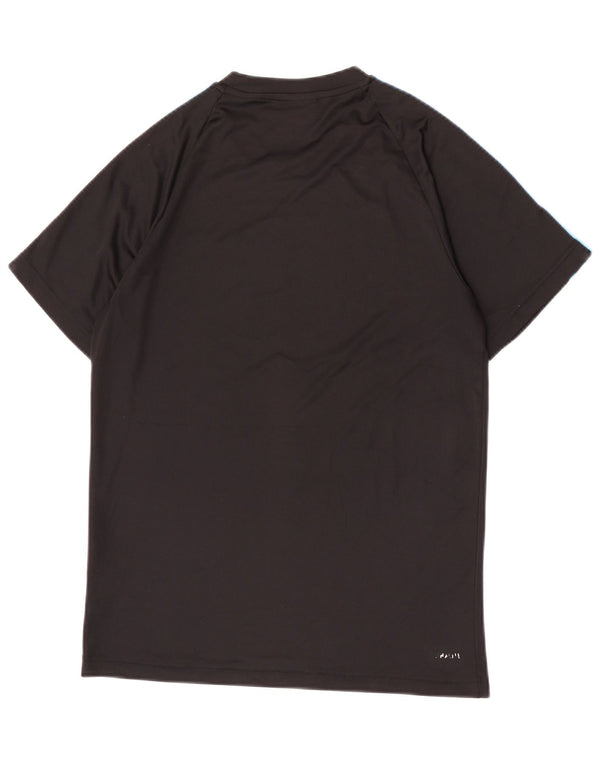 Adidas Herren Climalite T-Shirt Top Small Schwarz Polyester