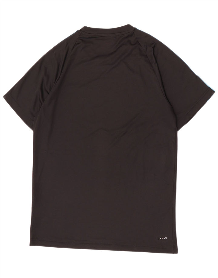 Adidas Herren Climalite T-Shirt Top Small Schwarz Polyester