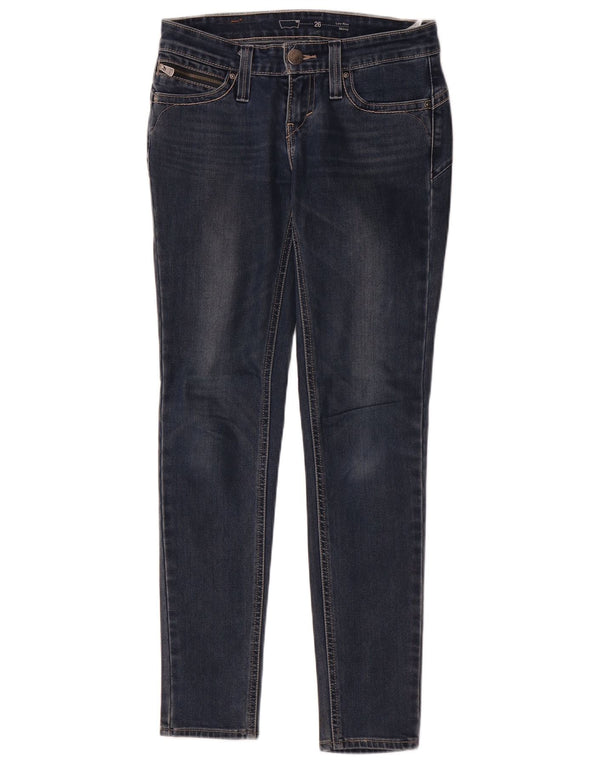 Levi's Damen-Jeans mit niedriger Taille, Röhrenjeans, W26, L29, marineblau, Baumwolle