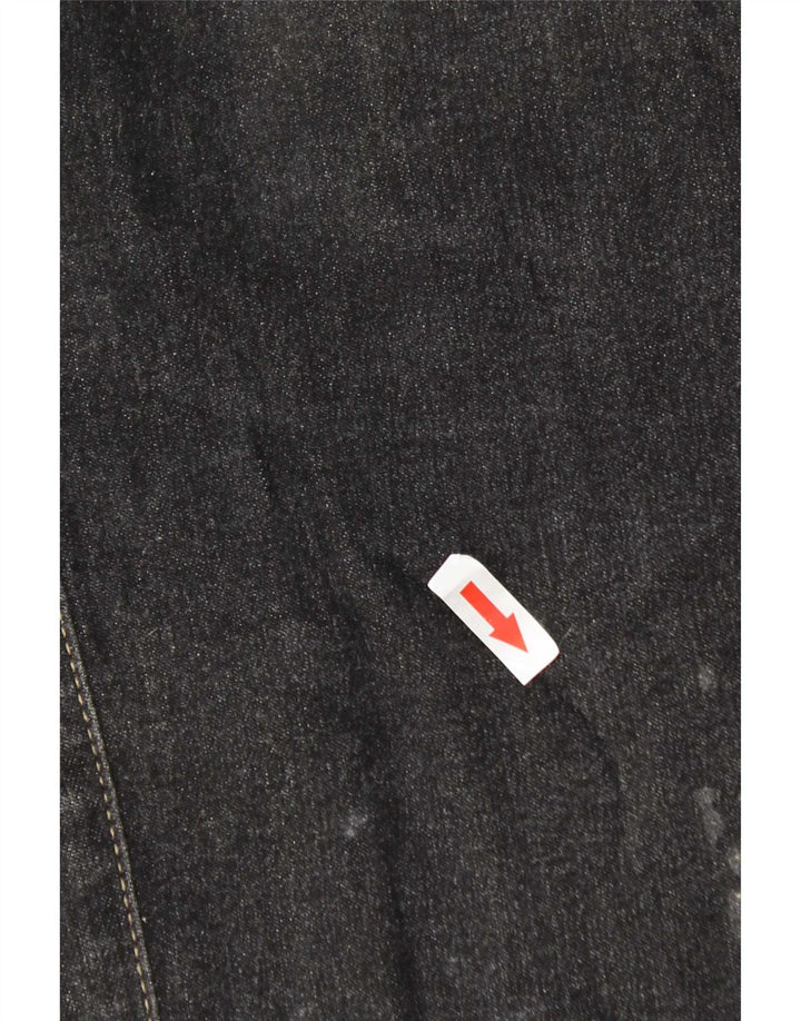 Armani Herren Zathan Straight Jeans W33 L28 Graue Baumwolle