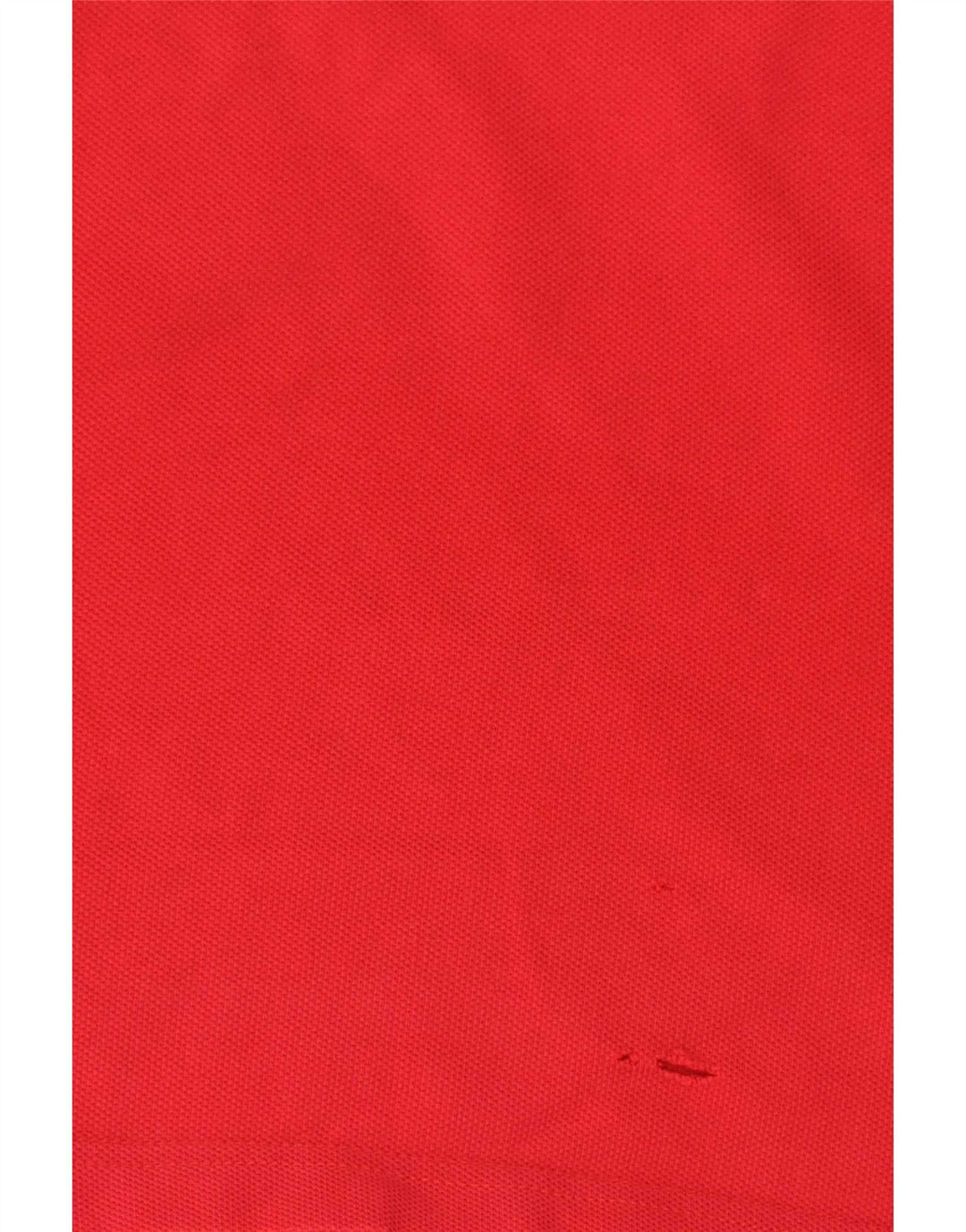 Tommy Hilfiger Herren-Poloshirt aus mittelroter Baumwolle