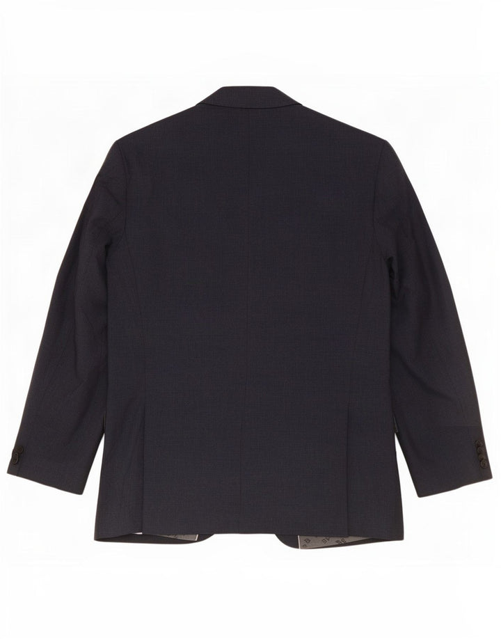Hugo Boss Herren-Blazer mit 2 Knöpfen, UK 52, XL, marineblaue Wolle