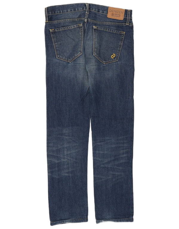 Levi's Herren Straight Jeans W32 L30 Blaue Baumwolle