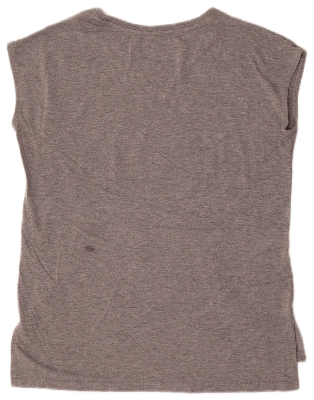 Fila Damen Grafik T-Shirt Top UK 14 Mittelgrau