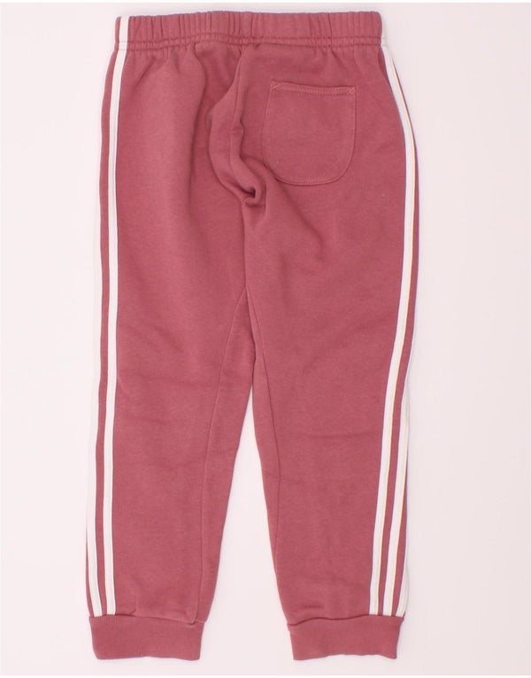 Adidas Mädchen-Trainingshose, Jogginghose, 3–4 Jahre, rosa Baumwolle