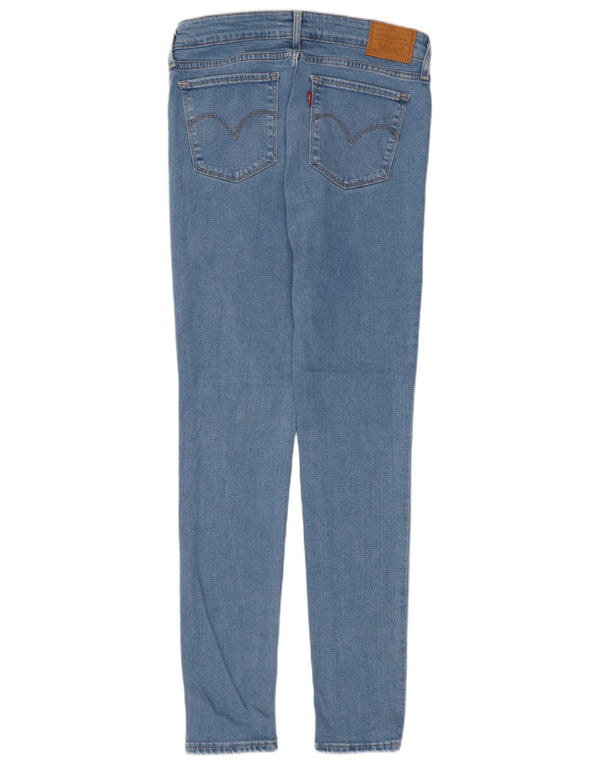 Levi's Damen 711 Skinny Jeans W26 L30 Blaue Baumwolle