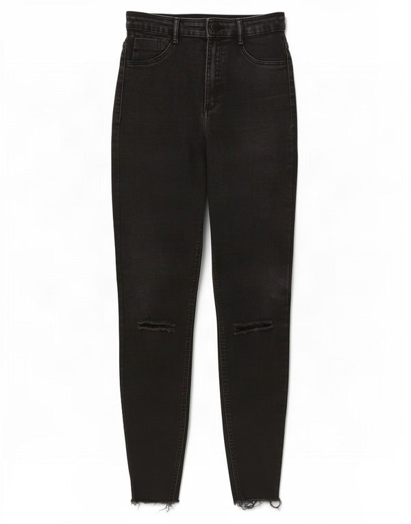 Zara Womens Trafaluc High Rise Skinny Jeans EU 38 Small W28 L28 Grey