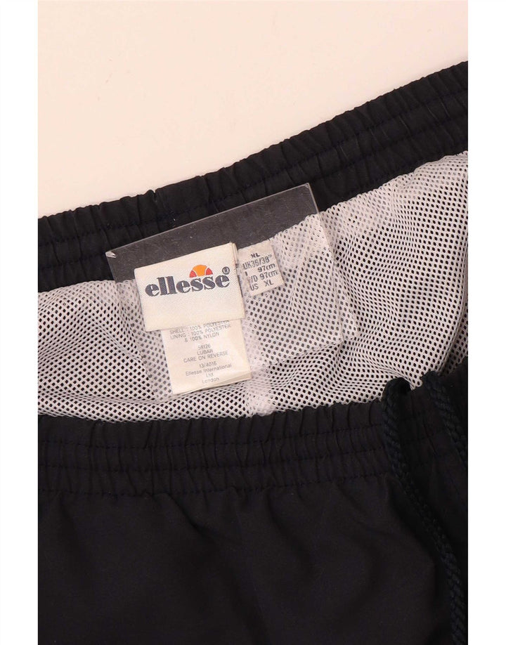 Ellesse Herren-Trainingshose XL, Marineblau, Polyester