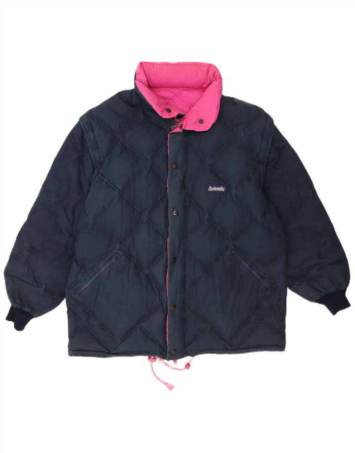 Dolomite Herren Kapuzenjacke, wendbar, wattiert, UK 42, XL, Rosa, Polyester