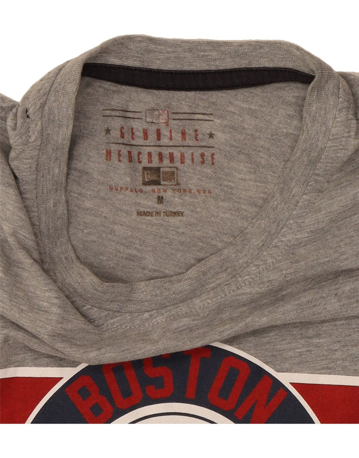 GENUINE MERCHANDISE Mens Boston Red Sox Graphic T-Shirt Top Medium Grey Vintage Genuine Merchandise and Second-Hand Genuine Merchandise from Messina Hembry 
