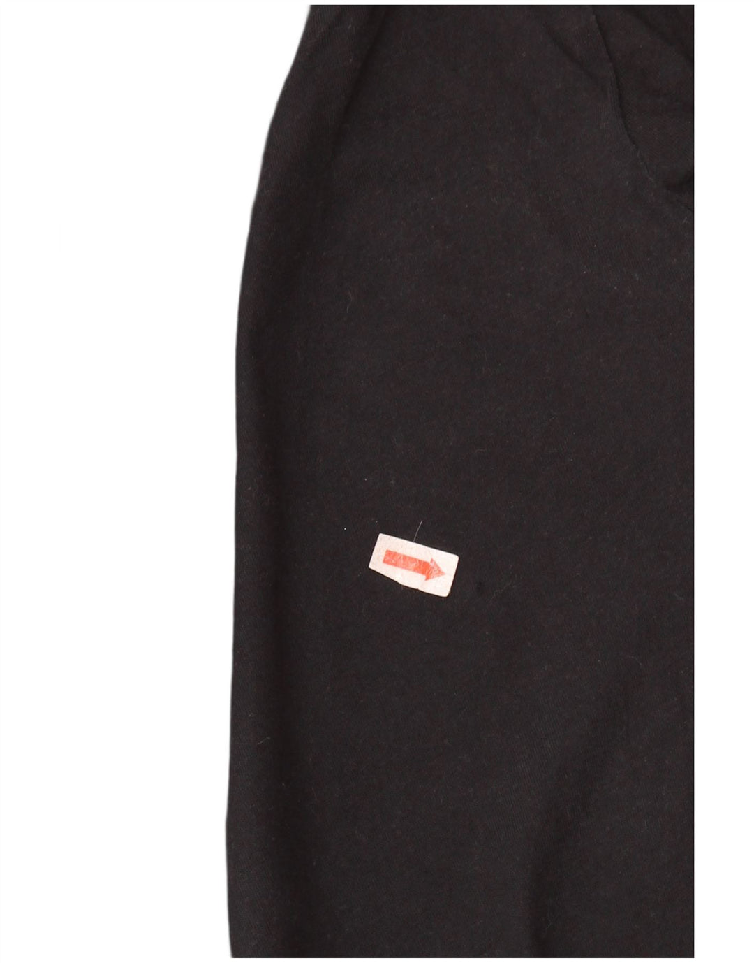 ADIDAS Damen Grafik T-Shirt Top UK 8/10 Small Schwarz Baumwolle