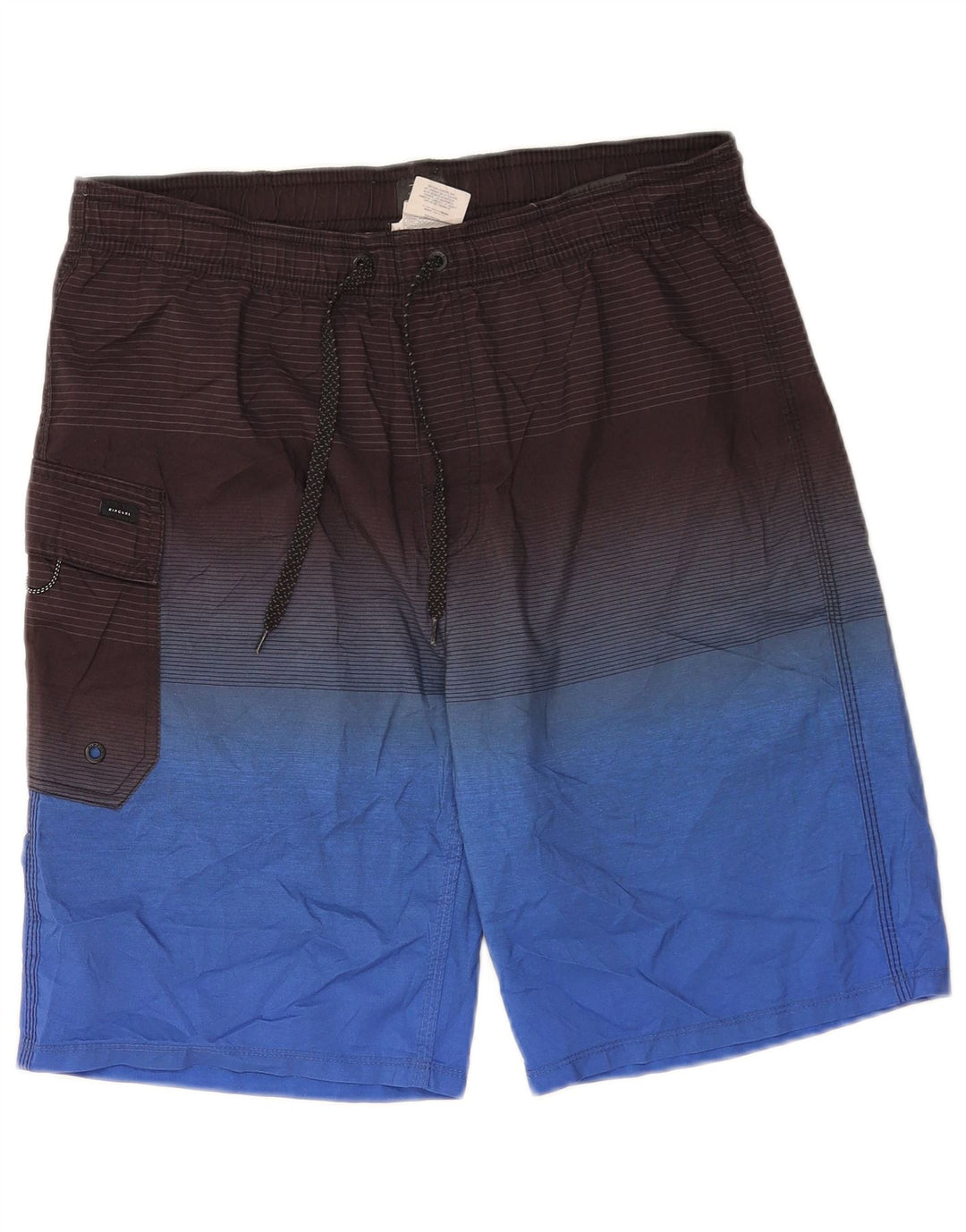Rip Curl Herren Cargo-Badeshorts Mittelblaues Colourblock-Polyester