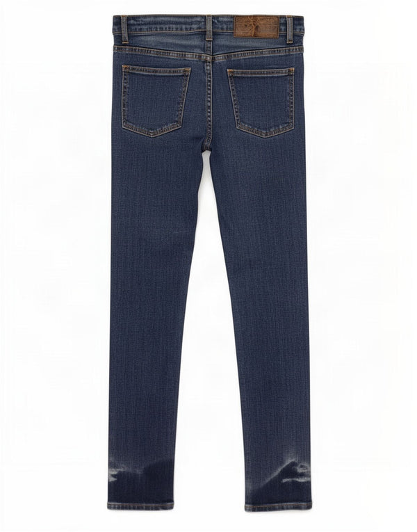 Cheap Monday Womens Skinny Jeans W29 L32 Navy Blue Cotton