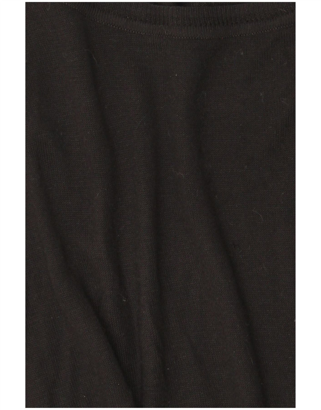 Zara Damen-Pullover mit U-Boot-Ausschnitt, Gr. 14, mittlere schwarze Viskose