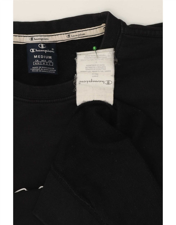 Champion Herren-Sweatshirt mit Grafik, mittelschwarze Baumwolle