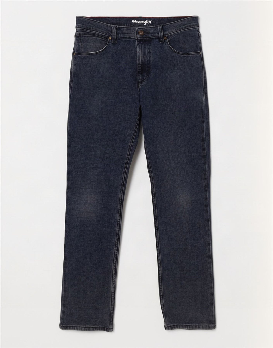 Wrangler Herren Slim Jeans W32 L32 Marineblaue Baumwolle