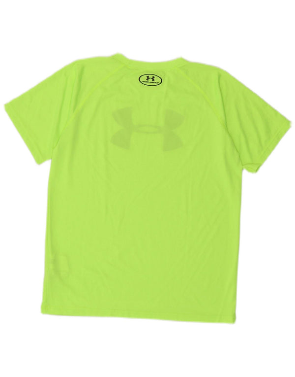 Under Armour Heat Gear Grafik-T-Shirt für Jungen, 11–12 Jahre, Größe L, Grün