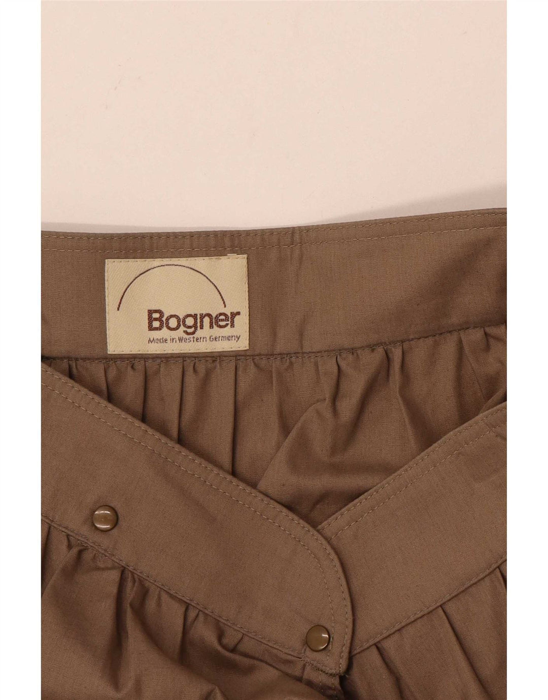 Bogner Damen Wickelrock W30 Mittelbraun