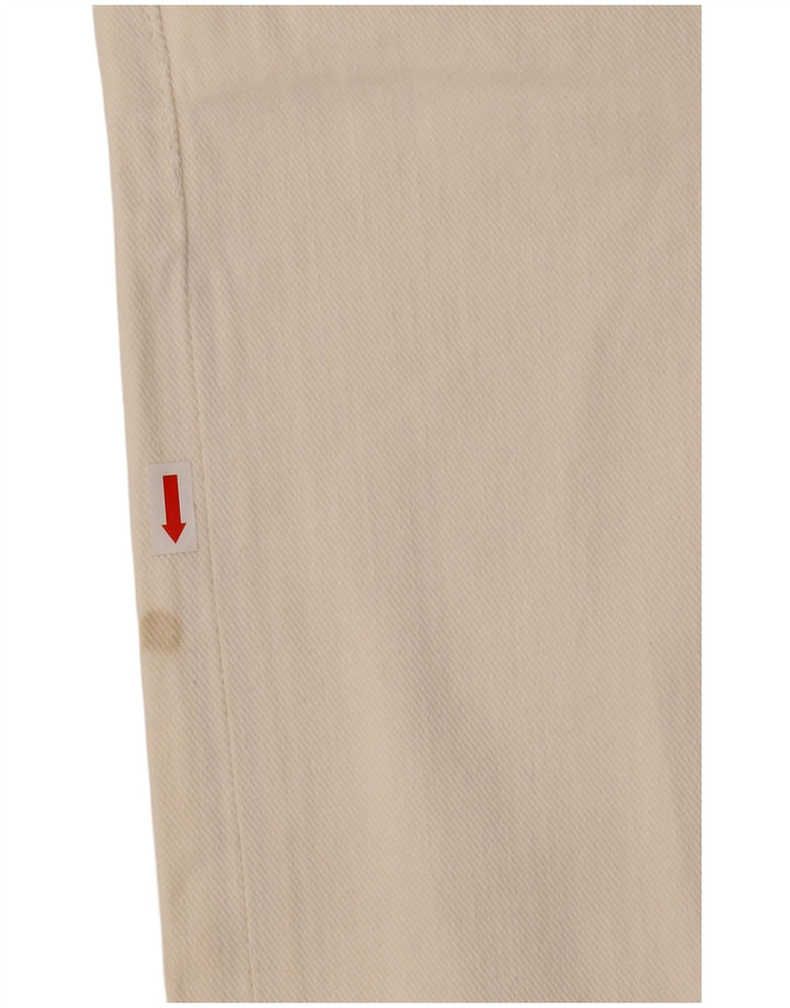 Gap Slim-Jeans für Damen, W28, L34, cremefarbene Baumwolle