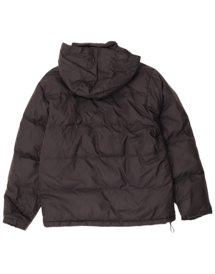 Napapijri wattierte Herrenjacke mit Kapuze, UK 38, mittelschwarz