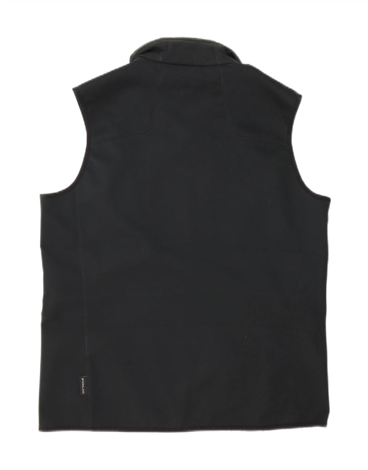 Jack Wolfskin Herren Weste UK 40 Large Schwarz Polyester