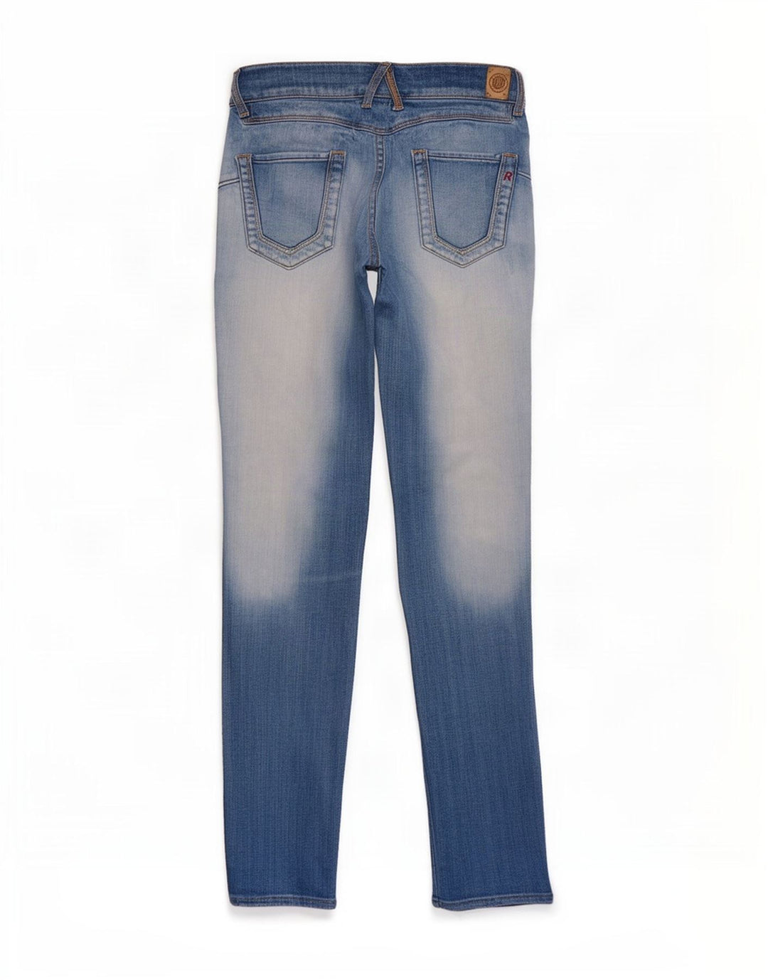 Replay Damen Skinny Jeans W28 L30 Blau