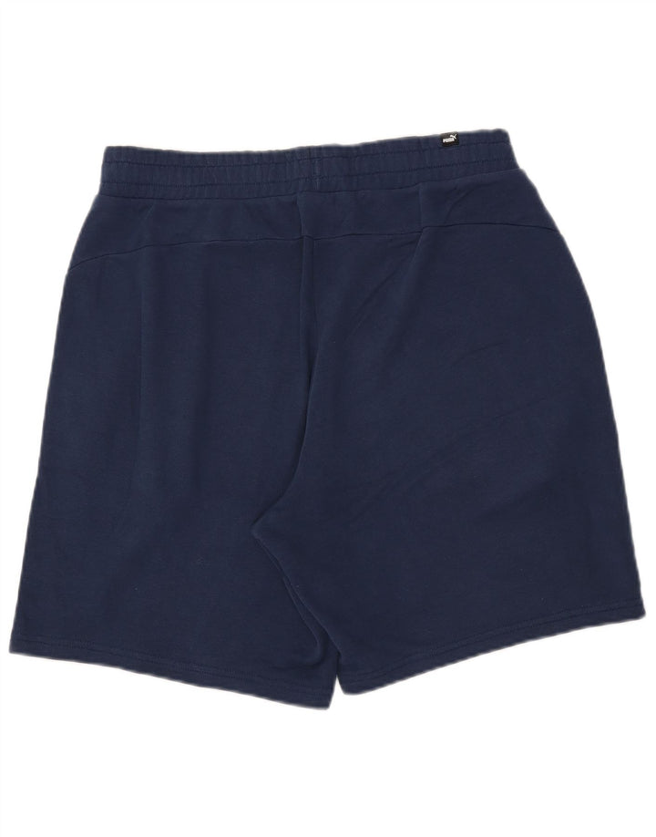 Puma Herren-Sportshorts, groß, marineblau, Baumwolle