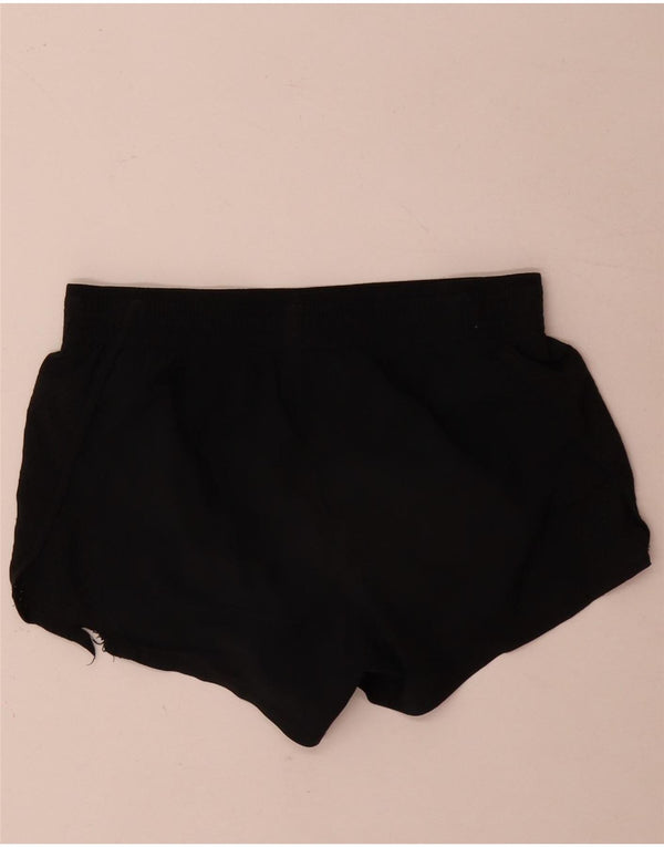 Nike Damen Dri Fit Sport Shorts UK 4 XS Schwarz