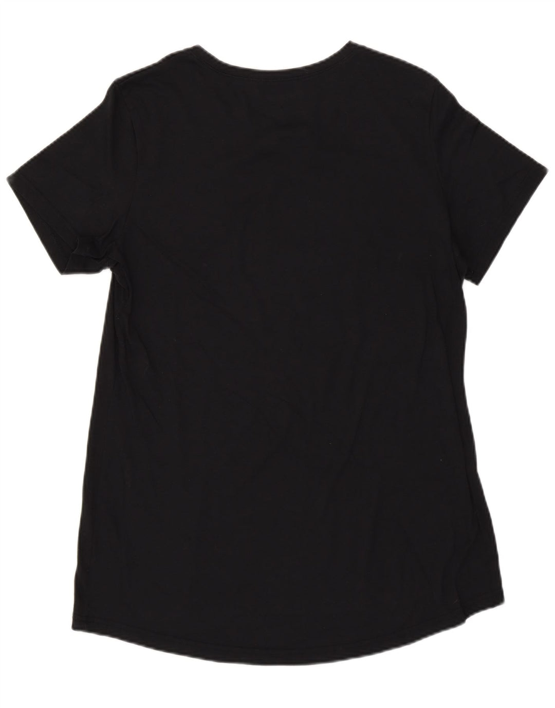 Reebok Damen T-Shirt Top UK 14 Medium Schwarz