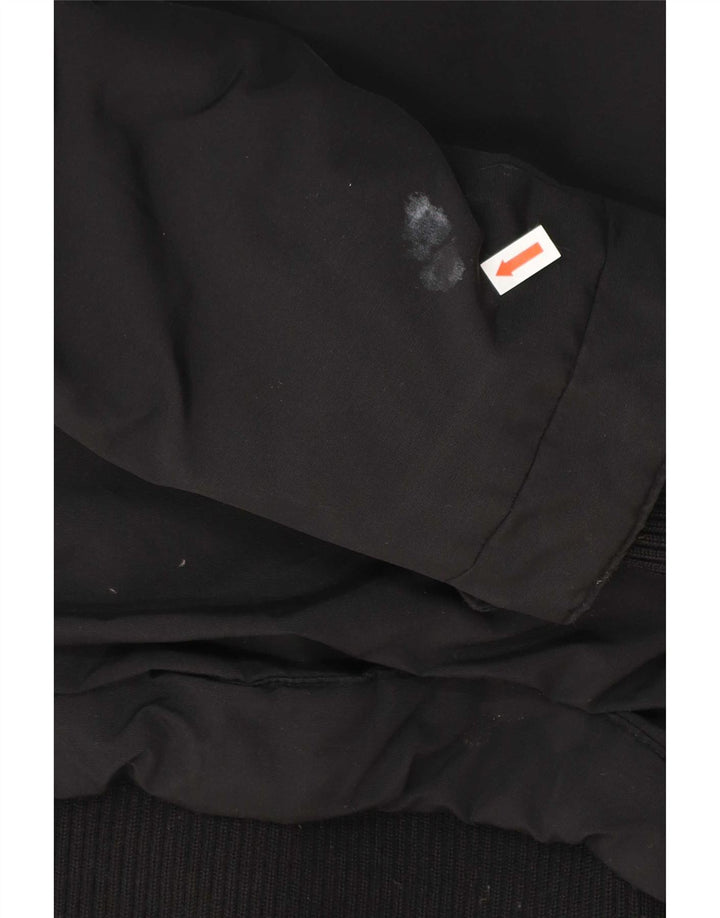 Woolrich Wattierte Damenjacke mit Kapuze, UK 14, Mittelschwarz, Polyester