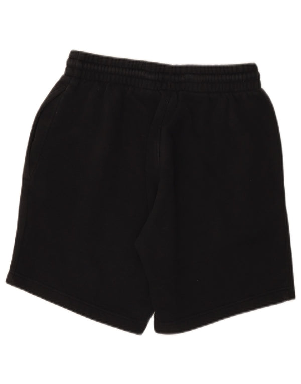 Reebok Herren Sport Shorts Small Schwarz Baumwolle