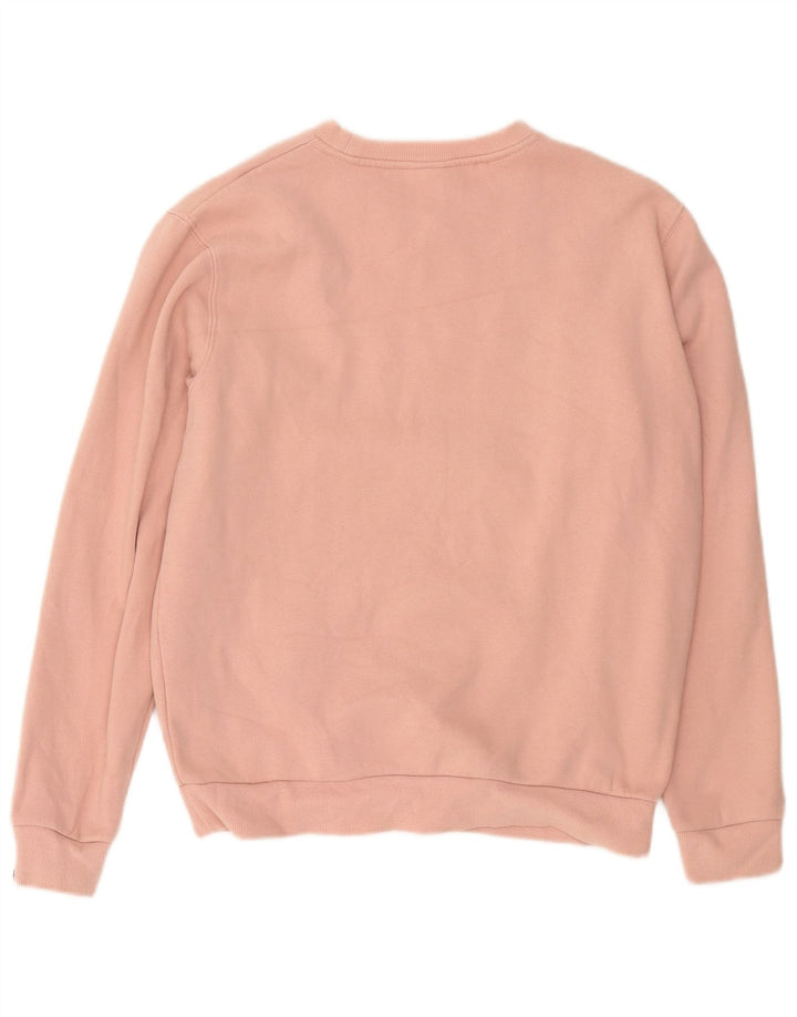 Ellesse Damen-Sweatshirt-Pullover in Übergröße, Gr. 10, Größe S, Rosa, Baumwolle