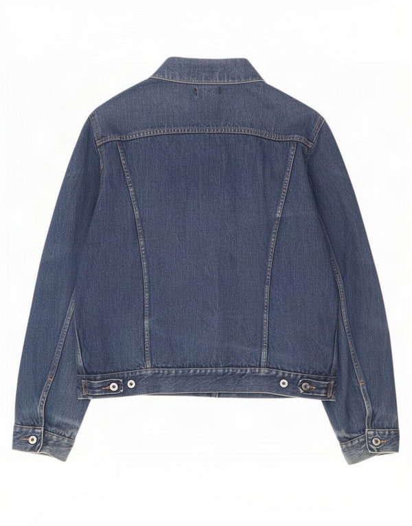 Replay Herren Jeansjacke UK 44 2XL Blaue Baumwolle
