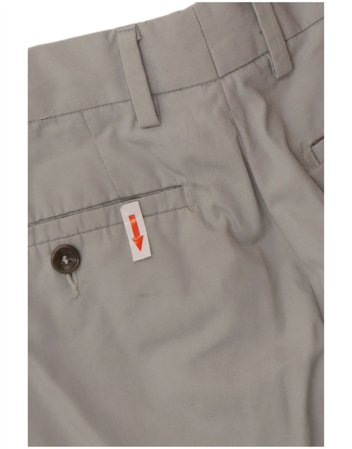 Dockers Gerade Chinohose für Herren, W31, L32, Grau, Baumwolle