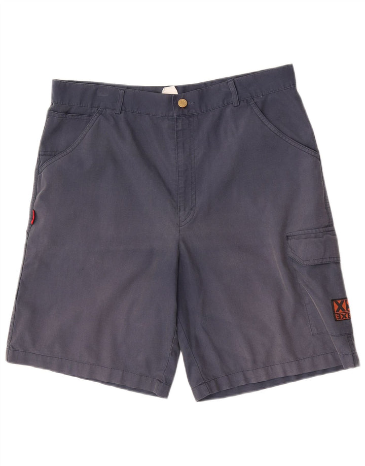 XS Exes Herren Cargoshorts IT 48 Medium W38 Marineblau