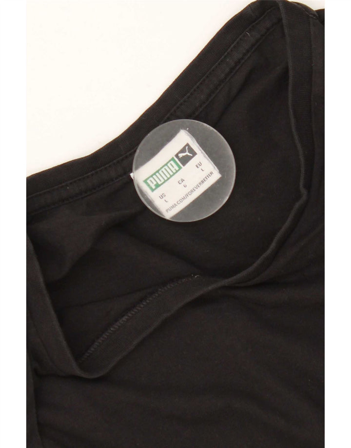 Puma Herren T-Shirt Top Large Schwarz