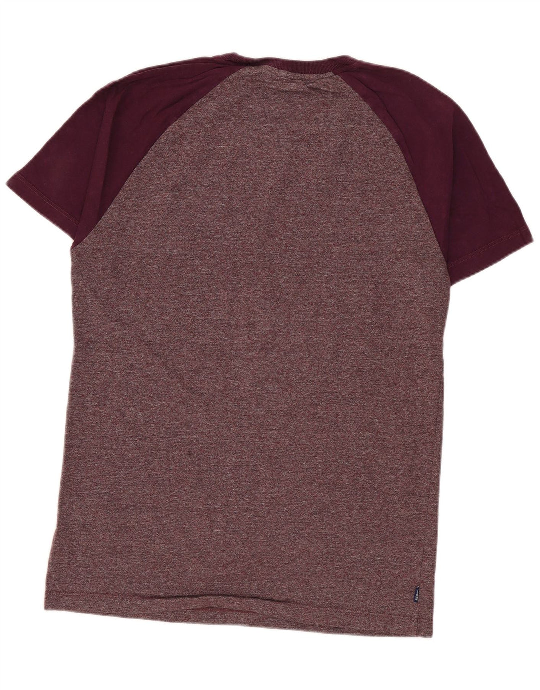 Superdry Herren T-Shirt-Oberteil aus Baumwolle in mittlerer Burgunderfarbe