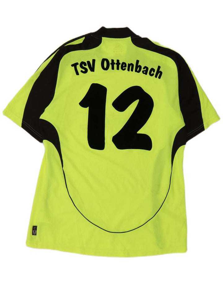 Adidas Herren Grafik-T-Shirt-Oberteil, großes grünes Farbblock-Polyester