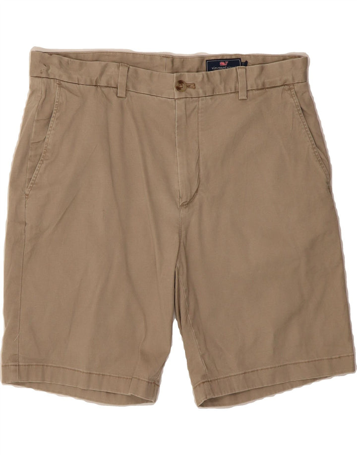 VINEYARD VINES Mens Chino Shorts W35 Large  Beige Cotton Vintage Vineyard Vines and Second-Hand Vineyard Vines from Messina Hembry 
