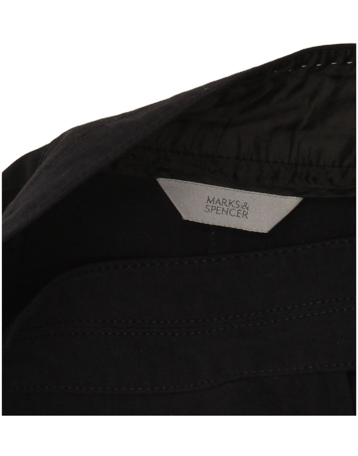 Marks & Spencer Damen Gerade Freizeithose W30 L28 Marineblau